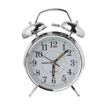 Retro Desktop Mechanical Alarm Clock Luminous Night Light Twin Bell Silent Metal Digital Bedroom Home Decoration
Retro Desktop Mechanical Alarm Clock Luminous Night Light Twin Bell Silent Metal Digital Bedroom Home Decoration