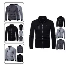 Stylish Men Coat Ribbed Cuffs Slim Stand Collar Multi Pockets Jacket Coat Male Jacket Casual Overcoat
Stylish Men Coat Ribbed Cuffs Slim Stand Collar Multi Pockets Jacket Coat Male Jacket Casual Overcoat