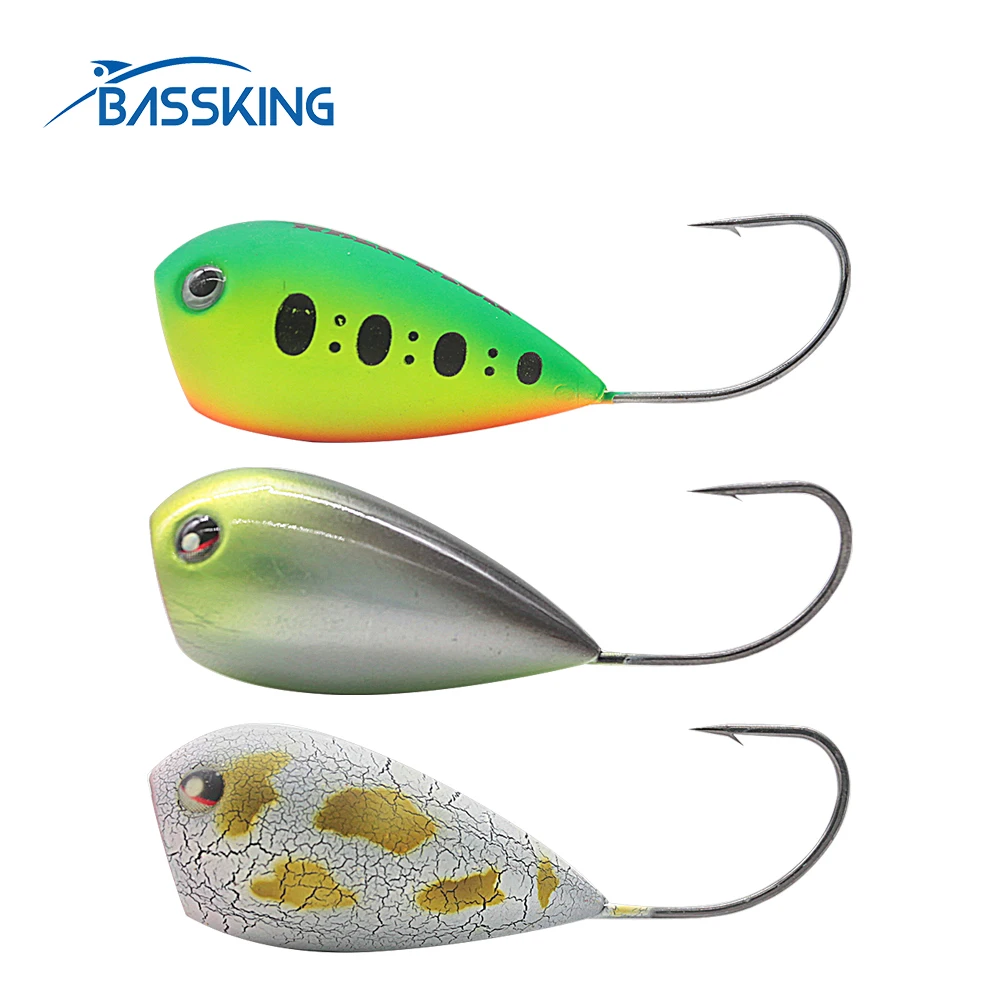 BASSKING Mini Fishing Lure 55mm 13g Floating Popper Hard Bait Isca Artificial Para Pesca Swimbait Fishing Wobblers for Bass Pike
BASSKING Mini Fishing Lure 55mm 13g Floating Popper Hard Bait Isca Artificial Para Pesca Swimbait Fishing Wobblers for Bass Pike