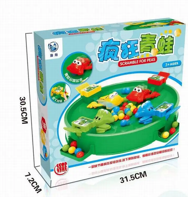 Children'S Educational Toy Feeding Frog Grab Pacman Frogs Eat Beads Parent And Child Interactive Tabletop Game Chinese 3C
Children'S Educational Toy Feeding Frog Grab Pacman Frogs Eat Beads Parent And Child Interactive Tabletop Game Chinese 3C