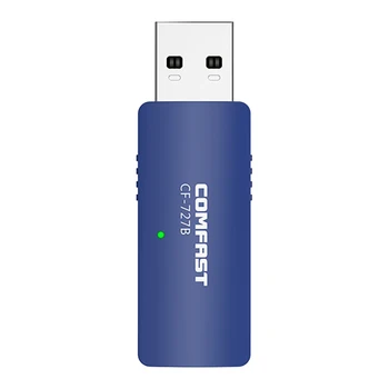 727B Wireless Network Card,1200M Gigabit Dual-Band USB Bluetooth Network Card Desktop Transmitter Receiver Portable Wifi
727B Wireless Network Card,1200M Gigabit Dual-Band USB Bluetooth Network Card Desktop Transmitter Receiver Portable Wifi