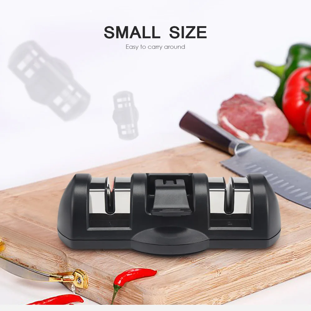 Manual Safe Knife Sharpener With Suction Cup 2 Stage Kitchen Scissors Sharpener Sharpening Stone Grinder Knives Sharpener Tool
Manual Safe Knife Sharpener With Suction Cup 2 Stage Kitchen Scissors Sharpener Sharpening Stone Grinder Knives Sharpener Tool