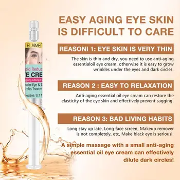 Essence Eye Cream Lightens Fine Lines Anti-wrinkle Bags Eye Removes Circles Eye F Lightens Removes Dark Care Eye Fatigue So R3Z9
Essence Eye Cream Lightens Fine Lines Anti-wrinkle Bags Eye Removes Circles Eye F Lightens Removes Dark Care Eye Fatigue So R3Z9