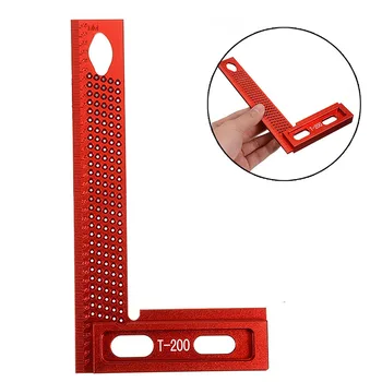 Woodworking Scribe Mark Tool T-type Ruler Hole Gauge Scribe Mark Woodworking Square 90 Degree Measuring Carpenter Tool
Woodworking Scribe Mark Tool T-type Ruler Hole Gauge Scribe Mark Woodworking Square 90 Degree Measuring Carpenter Tool