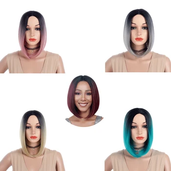 short ombre blonde grey pink red blue brown synthetic hair bob wigs for women cosplay blond lolita women's wig MCOLOR
short ombre blonde grey pink red blue brown synthetic hair bob wigs for women cosplay blond lolita women's wig MCOLOR