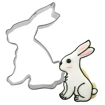 Easter Cookie Cutter Lovely Bunny Shape Fondant Cutter Fruit Cutter Cookie Shape Stainless Steel Bakeware Tools
Easter Cookie Cutter Lovely Bunny Shape Fondant Cutter Fruit Cutter Cookie Shape Stainless Steel Bakeware Tools