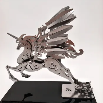 Stainless Steel Metal Personality DIY Assembly Toys Simulation Medium Unicorn Model for Kids and Young People Toy Ornaments
Stainless Steel Metal Personality DIY Assembly Toys Simulation Medium Unicorn Model for Kids and Young People Toy Ornaments