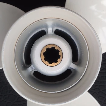 Ship Propeller Parts Boat 9 1 / 4x11 For 8-tooth Spine 15hp 9.9hp 3 blades
Ship Propeller Parts Boat 9 1 / 4x11 For 8-tooth Spine 15hp 9.9hp 3 blades