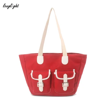 Longlight Women Canvas Ultralight Casual Handbag Large Capacity Beach bag Sun-bathing bag Girl's Shoulder Bag Leisure Lady
Longlight Women Canvas Ultralight Casual Handbag Large Capacity Beach bag Sun-bathing bag Girl's Shoulder Bag Leisure Lady
