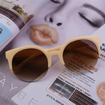 Fashionable Design Unisex Classic Round Shape Circle Frame Semi-Rimless Sunglasses Eyewear Outdoor Men Women Sunglasses
Fashionable Design Unisex Classic Round Shape Circle Frame Semi-Rimless Sunglasses Eyewear Outdoor Men Women Sunglasses