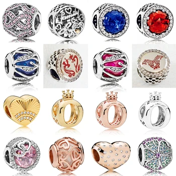 NEW 100% 925 Sterling Silver High Quality O Crown Clear CZ Charm Bead Fit DIY Original Bracelet Jewelry The Factory Wholesale
NEW 100% 925 Sterling Silver High Quality O Crown Clear CZ Charm Bead Fit DIY Original Bracelet Jewelry The Factory Wholesale