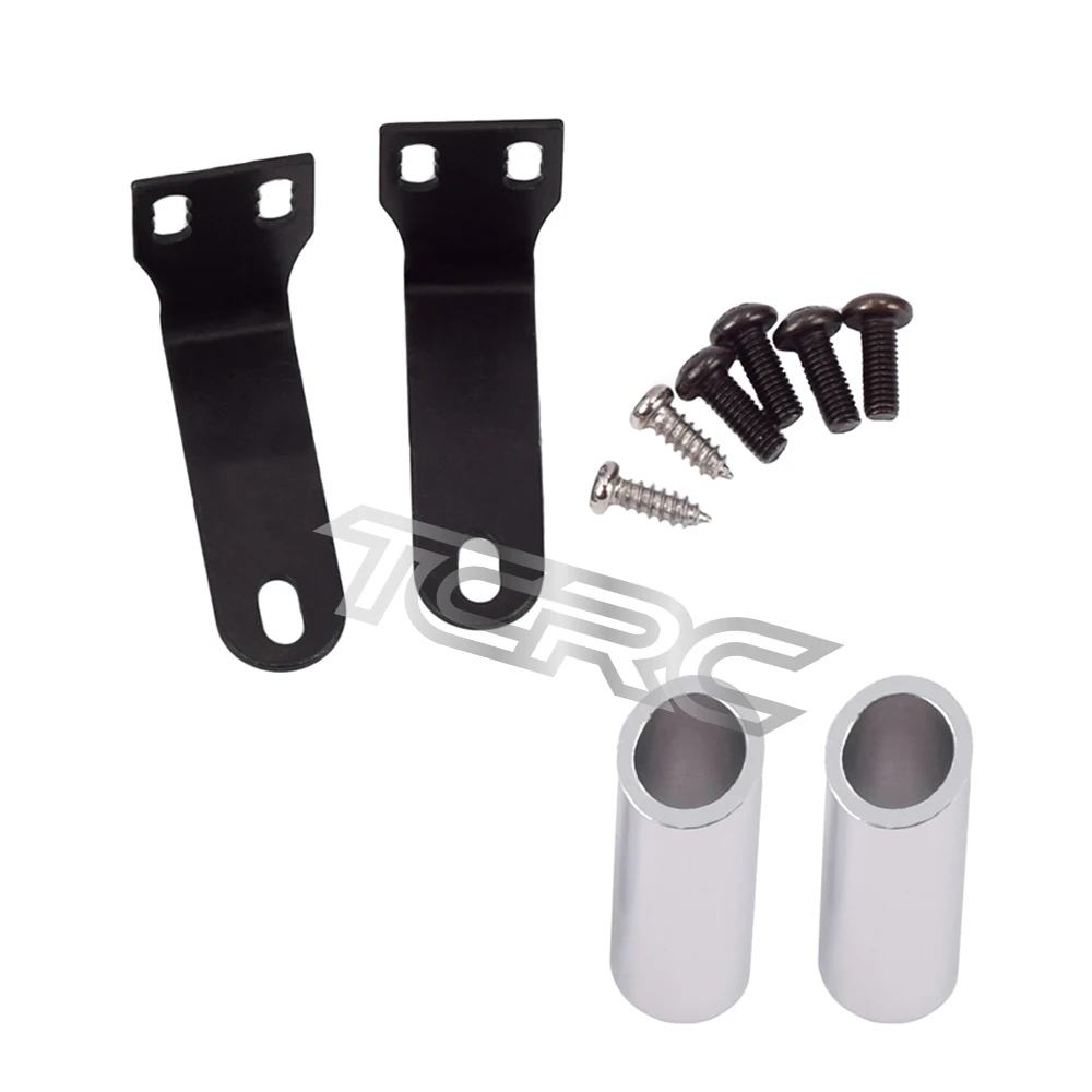 TCRC Simulation Exhaust Pipe Gas Vent for 1/10 RC Traxxas TRX4 Bronco Ford Crawler Car Decoration