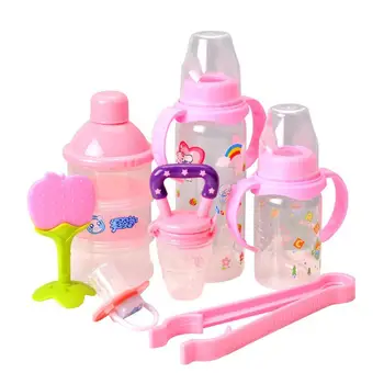 7pcs/set Newborn Baby Food Feeding Kit Bottle Teether Pacifier Bottle Storage Box Bottle Clip Tool Set Baby Bottle Feeding Gift
7pcs/set Newborn Baby Food Feeding Kit Bottle Teether Pacifier Bottle Storage Box Bottle Clip Tool Set Baby Bottle Feeding Gift