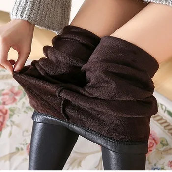 Women Warm Leggings 2019 Winter Plus Size Thickened Velvet Keep Warm Solid Pants High Waist Artificial Leather Women Leggings
Women Warm Leggings 2019 Winter Plus Size Thickened Velvet Keep Warm Solid Pants High Waist Artificial Leather Women Leggings