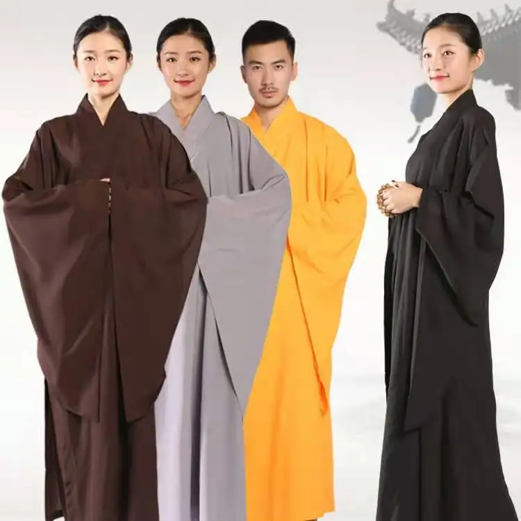 Free Shipping Shaolin Buddhist Monk Robes Suits Chinese Kung Fu Gown Uniforms Unisex Buddhist Monk Robes Clothing
Free Shipping Shaolin Buddhist Monk Robes Suits Chinese Kung Fu Gown Uniforms Unisex Buddhist Monk Robes Clothing