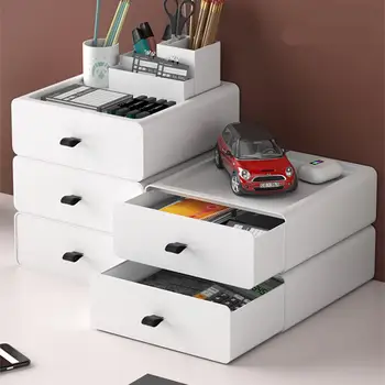 Cosmetic Storage Box Plastic Drawer Type Desktop Storage Box Student Stationery Holder Cosmetic Case Large Capacity Home Office
Cosmetic Storage Box Plastic Drawer Type Desktop Storage Box Student Stationery Holder Cosmetic Case Large Capacity Home Office