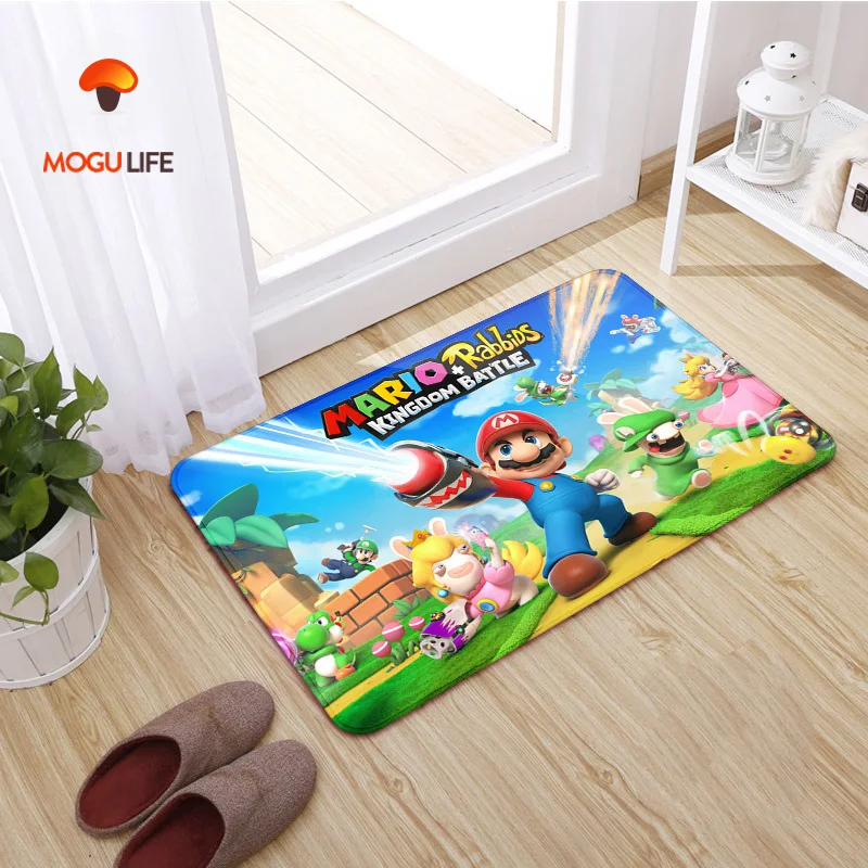 Super Mario Bros Customized Anime Mat Decoration Home Carpets Cartoon Rug Bedroom Floor Mats Bath Plush Rugs Doormat NEW
Super Mario Bros Customized Anime Mat Decoration Home Carpets Cartoon Rug Bedroom Floor Mats Bath Plush Rugs Doormat NEW