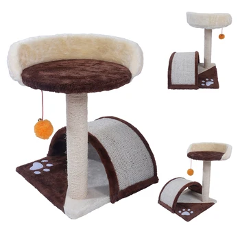 M2B 19" Sisal Hemp Cat Tree Cat Scratch Board Climb and Jump Toy Bed Easy to Install Sturdy Cat Furniture Climbing Frame
M2B 19" Sisal Hemp Cat Tree Cat Scratch Board Climb and Jump Toy Bed Easy to Install Sturdy Cat Furniture Climbing Frame