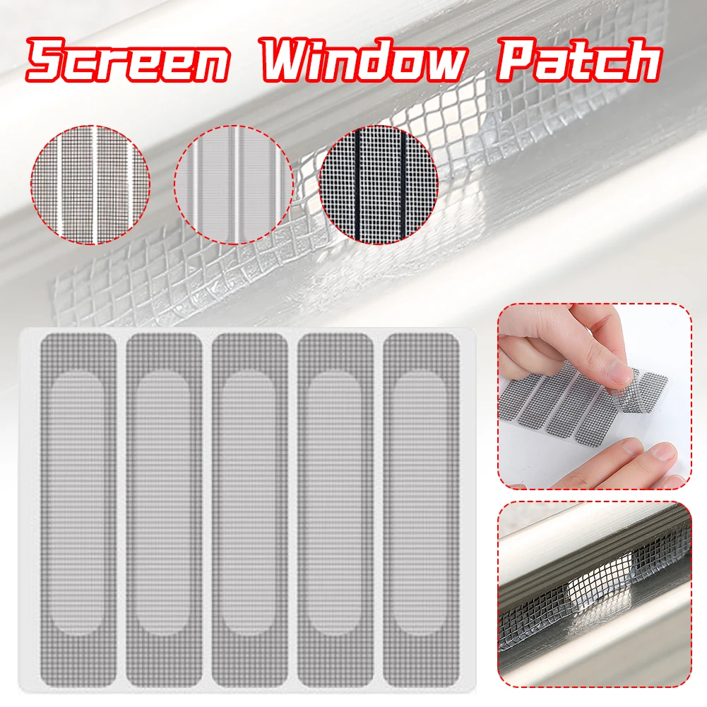 5/15/25/50PCS Window Screen Repair Patch Adhesive Fix Net Window Mesh Repair Anti-mosquito Net Repair Patch For Home Office
5/15/25/50PCS Window Screen Repair Patch Adhesive Fix Net Window Mesh Repair Anti-mosquito Net Repair Patch For Home Office