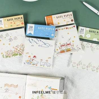 30 pcs/lot Lovely Memo Pad Creative Cute Pocket Memo Note Decoration Message Strip Stationery School Supply
30 pcs/lot Lovely Memo Pad Creative Cute Pocket Memo Note Decoration Message Strip Stationery School Supply