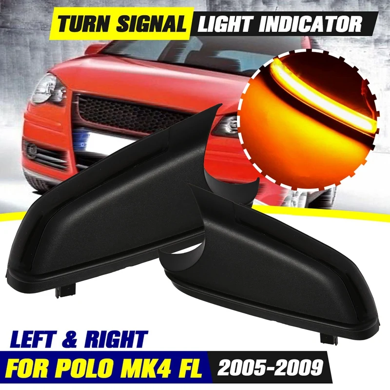 Car Rearview Mirror Indicator, for P-Olo MK4 FL 2005-2009 Skoda Octavia 2006-2010 LED Dynamic Turn Signal Lights Lamp
Car Rearview Mirror Indicator, for P-Olo MK4 FL 2005-2009 Skoda Octavia 2006-2010 LED Dynamic Turn Signal Lights Lamp