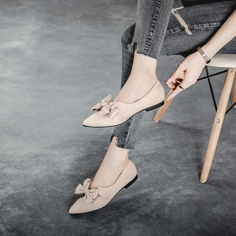 2019 Spring And Autumn New Style WOMEN'S Shoes Korean-style Bow Students Fashion Comfortable Pointed-Toe Flat Keel Thin Shoes Wo
2019 Spring And Autumn New Style WOMEN'S Shoes Korean-style Bow Students Fashion Comfortable Pointed-Toe Flat Keel Thin Shoes Wo