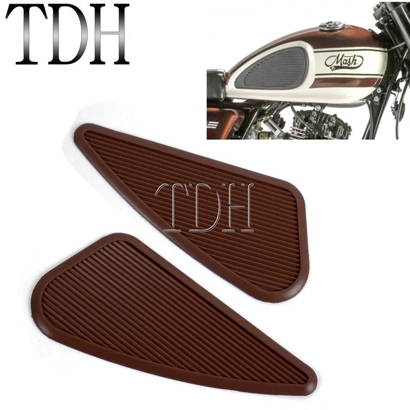 2Pcs Motorcycle Tank Knee Pad Cafe Racer Side Panel Fuel Tank Traction Pad Sticker Protector for Harley Chopper Bobber Triumph
2Pcs Motorcycle Tank Knee Pad Cafe Racer Side Panel Fuel Tank Traction Pad Sticker Protector for Harley Chopper Bobber Triumph