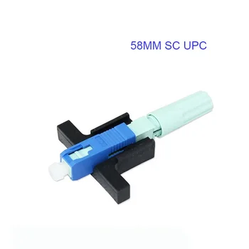 Embedded-SC UPC Fiber Optic Quick Connector FTTH Single-Mode Fiber Optic Fast Connector Field Assembly Optical 58MM Connector
Embedded-SC UPC Fiber Optic Quick Connector FTTH Single-Mode Fiber Optic Fast Connector Field Assembly Optical 58MM Connector