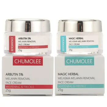 CHUMOLEE Arbutin 5% herbal Whitening Freckle creamMelasma Remove Acne Dark Spots pigment Moisturizer Face care day cream
CHUMOLEE Arbutin 5% herbal Whitening Freckle creamMelasma Remove Acne Dark Spots pigment Moisturizer Face care day cream