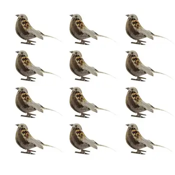 12pcs Stimulation Bird Craft Desktop Adornment Garden Greening Decoration Sparrows Crafts Props Small Adornment For Home Gift
12pcs Stimulation Bird Craft Desktop Adornment Garden Greening Decoration Sparrows Crafts Props Small Adornment For Home Gift