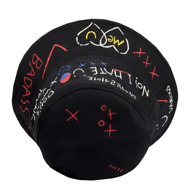 Fashion Summer Bucket Hats Women Men's Panama Hat Doublesided Wear