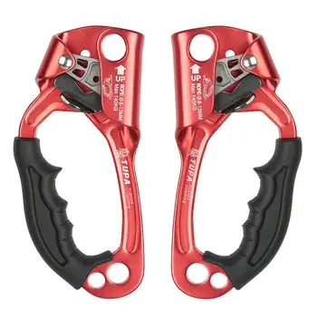 Climbing Hand Ascender Tree Arborist Right or Left Rappelling Gear Equipment Rope Clamp for Aerial Work Fire Rescue Rock Climbin
Climbing Hand Ascender Tree Arborist Right or Left Rappelling Gear Equipment Rope Clamp for Aerial Work Fire Rescue Rock Climbin