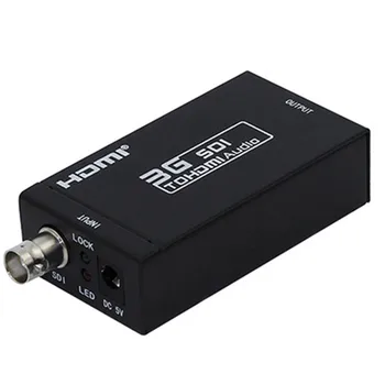 SDi to HDMI video Automatic format detection for camera audio SD-SDI signal up to 460 meters HD-SDI distance up to 230 meters
SDi to HDMI video Automatic format detection for camera audio SD-SDI signal up to 460 meters HD-SDI distance up to 230 meters
