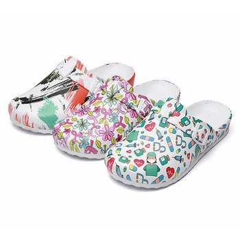 Medical Work Slippers Hospital Laboratory Doctor Nurse Non-slip Creative Cartoon Printed EVA Material Breathable Soft Shoes
Medical Work Slippers Hospital Laboratory Doctor Nurse Non-slip Creative Cartoon Printed EVA Material Breathable Soft Shoes