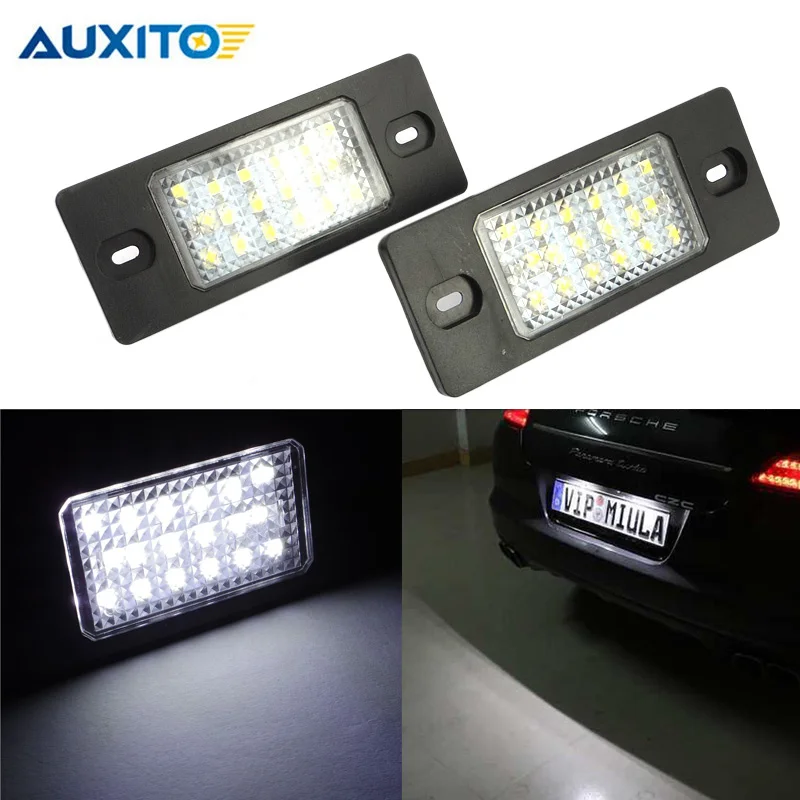 2pcs 18 LED Canbus Number License Plate LED Light For Porsche Cayenne VW GOLF 5 Touareg Triple Canbus Auto Tail Lamp No error
2pcs 18 LED Canbus Number License Plate LED Light For Porsche Cayenne VW GOLF 5 Touareg Triple Canbus Auto Tail Lamp No error