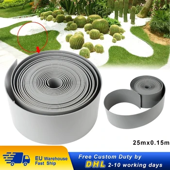 25mx15cm Building Fence Plastic PE Garden Lawn Path Border Edging Roll Villa Park Courtyard Landscape Separation Belt Garden 
25mx15cm Building Fence Plastic PE Garden Lawn Path Border Edging Roll Villa Park Courtyard Landscape Separation Belt Garden