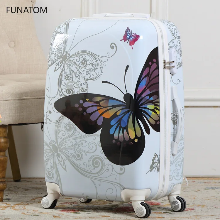 Cute Cartoon Student Rolling Luggage Spinner Children Butterfly Trolley Suitcase Wheels Kids Carry on Travel Bag Women Suitcase
Cute Cartoon Student Rolling Luggage Spinner Children Butterfly Trolley Suitcase Wheels Kids Carry on Travel Bag Women Suitcase