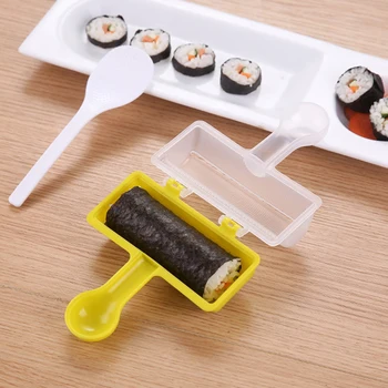 Plastic Sushi Maker DIY Sushi Making Mold Rice Ball Meat Ball Press with A Spoon
Plastic Sushi Maker DIY Sushi Making Mold Rice Ball Meat Ball Press with A Spoon