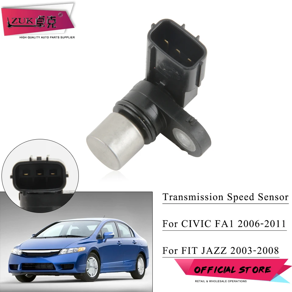 Высокопроизводительный датчик скорости передачи ZUK для HONDA FIT JAZZ CVT 2003-2008 для CIVIC MT FA1 2006-2011 28810-PWR-013
Высокопроизводительный датчик скорости передачи ZUK для HONDA FIT JAZZ CVT 2003-2008 для CIVIC MT FA1 2006-2011 28810-PWR-013
