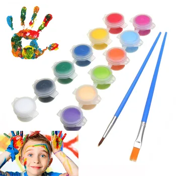 1set DIY Graffiti Pigment Set For Oil Painting Wall Painting DIY Art Supplies Acrylic Paints with 2 Brushs
1set DIY Graffiti Pigment Set For Oil Painting Wall Painting DIY Art Supplies Acrylic Paints with 2 Brushs