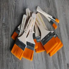 12Pcs/Set Flat Nylon Hair Wooden Penholder Oil Painting Brush Acrylic Oil Paint Brush Scrubbing Brushes Art Supplies
12Pcs/Set Flat Nylon Hair Wooden Penholder Oil Painting Brush Acrylic Oil Paint Brush Scrubbing Brushes Art Supplies