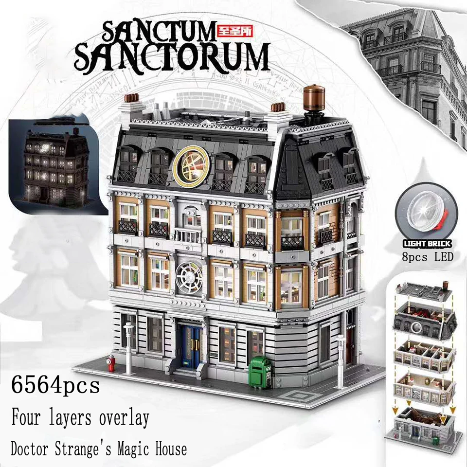 NEW2020 Doctor Strange Time gem Infinity War Sanctum Sanctorum Showdown Building Blocks Toys Compatible With lepining Thanos
NEW2020 Doctor Strange Time gem Infinity War Sanctum Sanctorum Showdown Building Blocks Toys Compatible With lepining Thanos