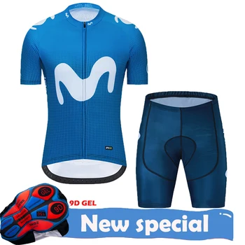 2020 Blue cycling TEAM jersey 9D bike shorts suit Ropa Ciclismo mens summer quick dry PRO bicycle Maillot Pants clothing
2020 Blue cycling TEAM jersey 9D bike shorts suit Ropa Ciclismo mens summer quick dry PRO bicycle Maillot Pants clothing
