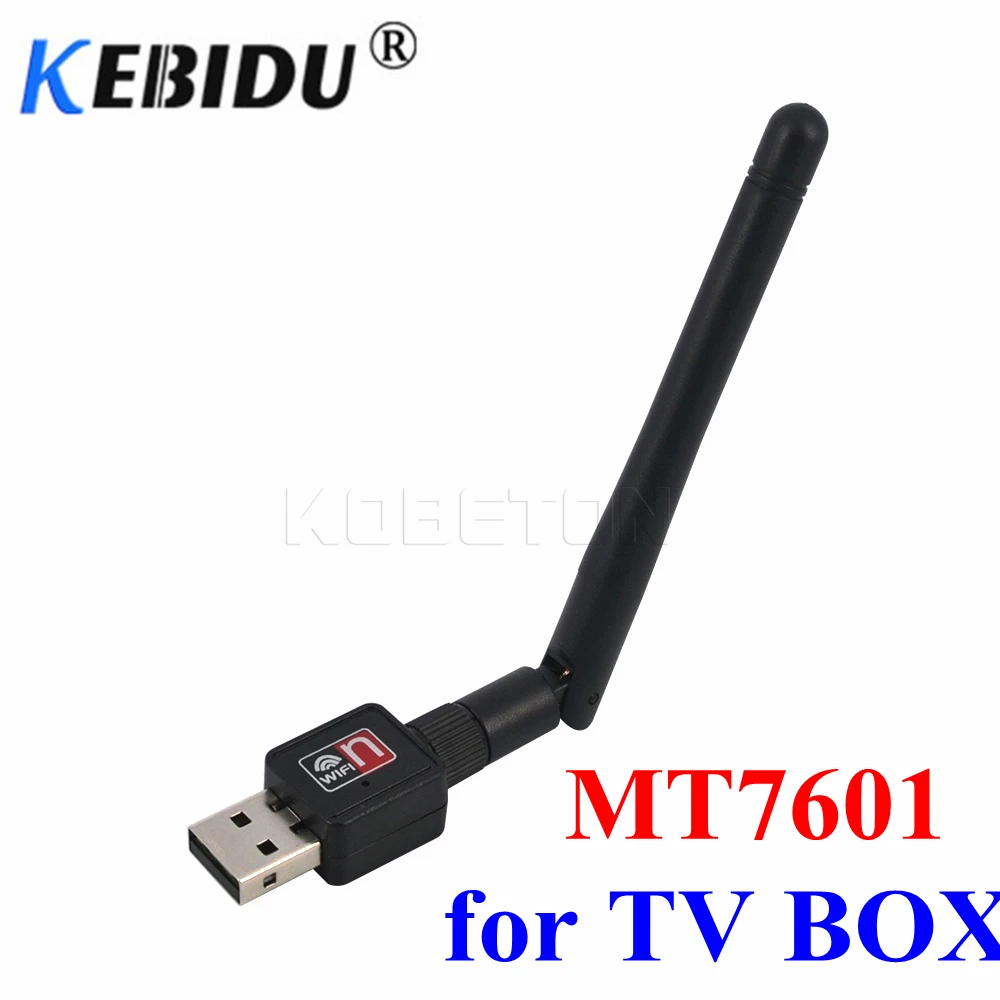 KEBIDU 150Mbps Mini USB WiFi LAN Adapter MT7601 WiFi Wireless Adapter 150M Network LAN Card Wholesales
KEBIDU 150Mbps Mini USB WiFi LAN Adapter MT7601 WiFi Wireless Adapter 150M Network LAN Card Wholesales