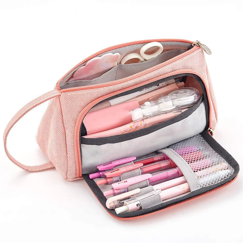 Big Capacity Colored Linen Storage Pouch Marker Pen Pencil Case Stationery Bag Holder for Middle High School Office College Chri
Big Capacity Colored Linen Storage Pouch Marker Pen Pencil Case Stationery Bag Holder for Middle High School Office College Chri