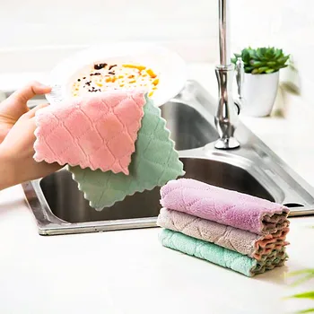 1pc Super Absorbent Microfiber kitchen Dish Cloth High-efficiency Tableware Household Cleaning Towel kitchen Tools Gadgets
1pc Super Absorbent Microfiber kitchen Dish Cloth High-efficiency Tableware Household Cleaning Towel kitchen Tools Gadgets