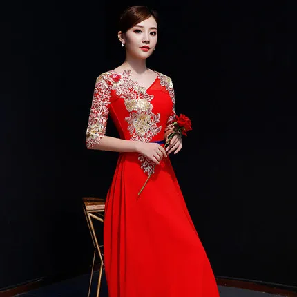 Chorus Costume Women Dress 2019 New Style Adult Elegant Host Chorus Clothing Evening Gown Long 
Chorus Costume Women Dress 2019 New Style Adult Elegant Host Chorus Clothing Evening Gown Long