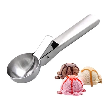 Ice Cream Scoop Stainless Steel Ice Cream Spoon Metal Icecream Cookie Scoop Melon Fruit Baller Ice Ball Maker Kitchen Tools
Ice Cream Scoop Stainless Steel Ice Cream Spoon Metal Icecream Cookie Scoop Melon Fruit Baller Ice Ball Maker Kitchen Tools
