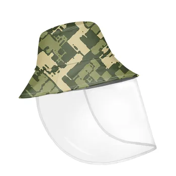Protective Cap Camouflage Pattern Bucket Hat Men Multi-function Protection Anti-fog Windproof Hat Anti-saliva Face Cover Cap
Protective Cap Camouflage Pattern Bucket Hat Men Multi-function Protection Anti-fog Windproof Hat Anti-saliva Face Cover Cap