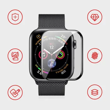 Tempered Glass 3D Full Cover for Apple Watch Series 3 2 1 38MM 42MM Screen Protector for iWatch 4 5 40MM 44MM Full Gule Glass
Tempered Glass 3D Full Cover for Apple Watch Series 3 2 1 38MM 42MM Screen Protector for iWatch 4 5 40MM 44MM Full Gule Glass